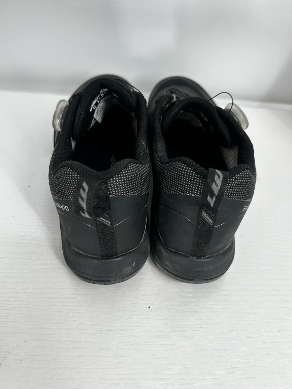 Shimano Mountain Bike Shoes Men's Size 42 Black BOA SPD Cycling Men's 8.5 - Picture 2 of 8